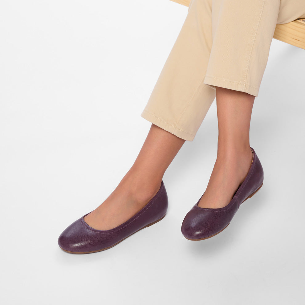 Promenade Flat Metatarsal Purple | ABEO Footwear