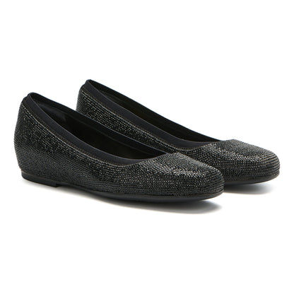 Cadence Ballet Metatarsal Black Sparkle | ABEO Footwear