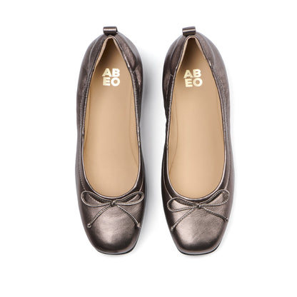 Cadence Bow Metatarsal Light Bronze | ABEO Footwear