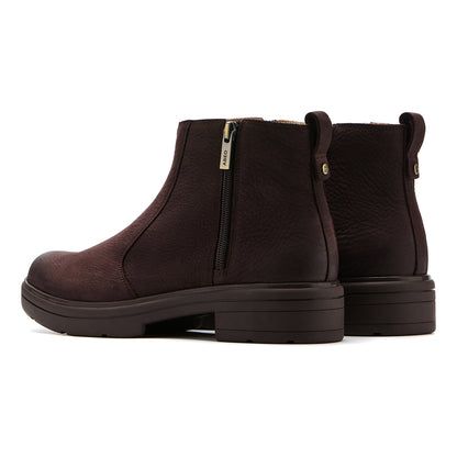 Vista Zip Metatarsal Chocolate Nubuck | ABEO Footwear