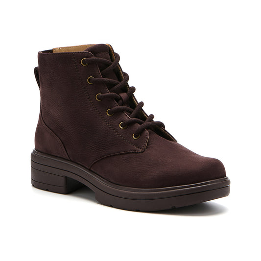 Vista Lace Metatarsal Chocolate Suede | ABEO Footwear