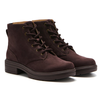 Vista Lace Metatarsal Chocolate Suede | ABEO Footwear