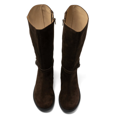 Compass Tall Metatarsal Dark Brown | ABEO Footwear