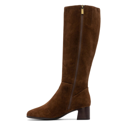 Avenue Tall Metatarsal Caramel Suede | ABEO Footwear