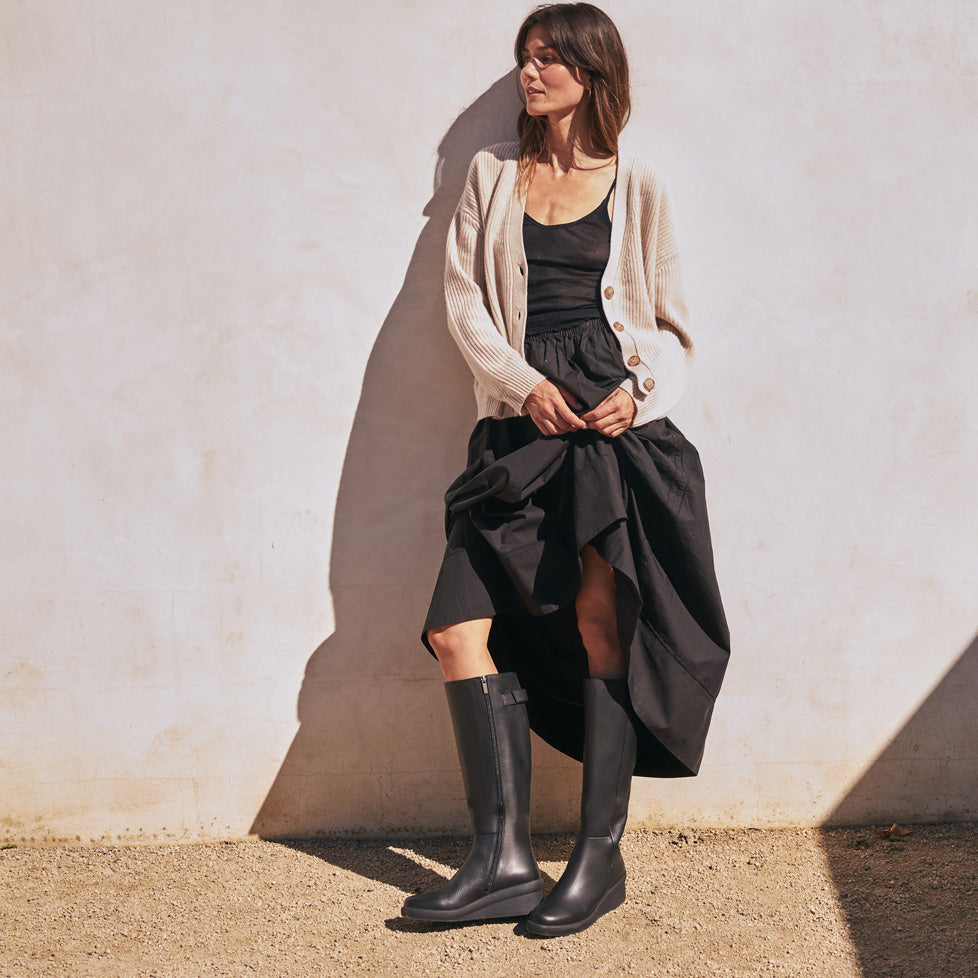 Passage Tall Metatarsal Black | ABEO Footwear