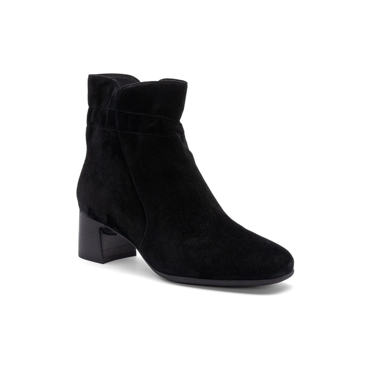 Avenue Mid Metatarsal Black Suede | ABEO Footwear