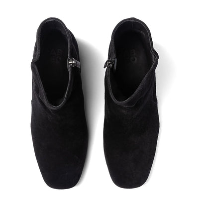 Avenue Mid Metatarsal Black Suede | ABEO Footwear