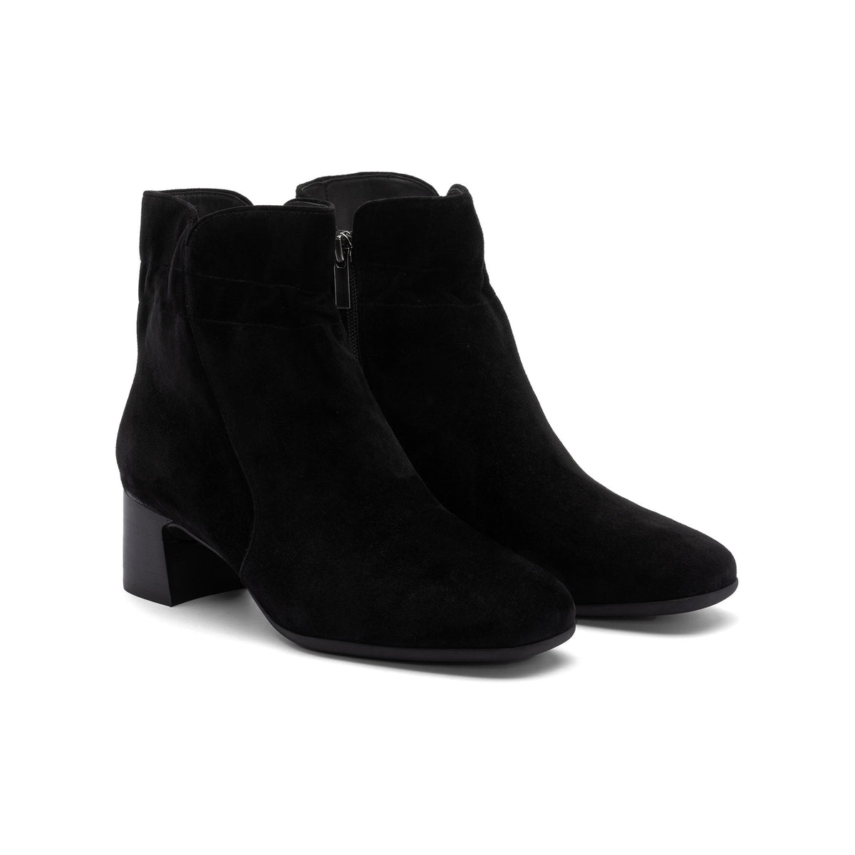 Avenue Mid Metatarsal Black Suede | ABEO Footwear
