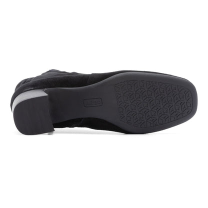 Avenue Mid Metatarsal Black Suede | ABEO Footwear