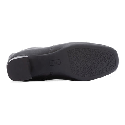 Avenue Mid Metatarsal Black Nappa | ABEO Footwear
