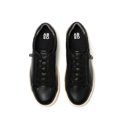 Roam Lace Metatarsal Black Leather | ABEO Footwear