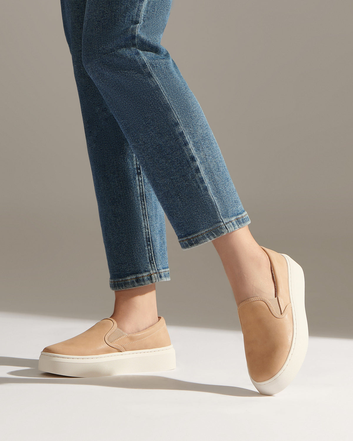 Jumpstreet Slip On Metatarsal Cuban Sand Shimmer | ABEO Footwear