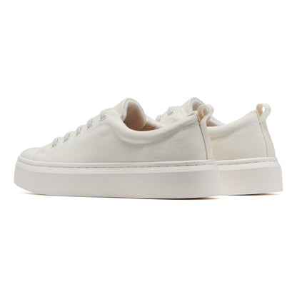 Jumpstreet Bungee Metatarsal White Canvas | ABEO Footwear