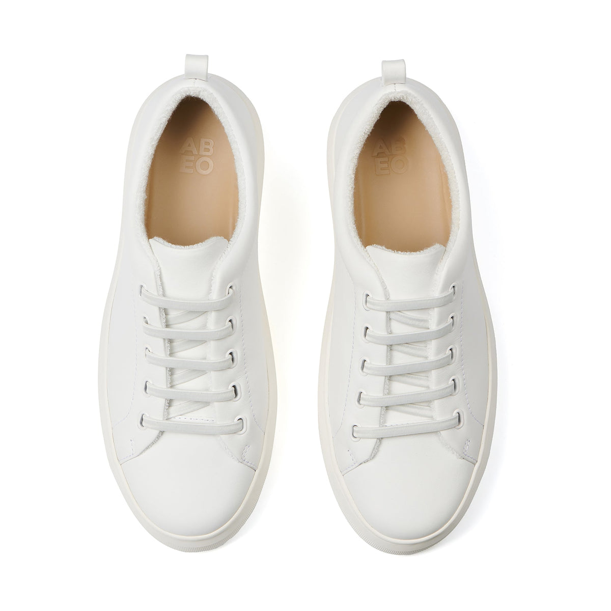 Jumpstreet Bungee Metatarsal White Leather | ABEO Footwear