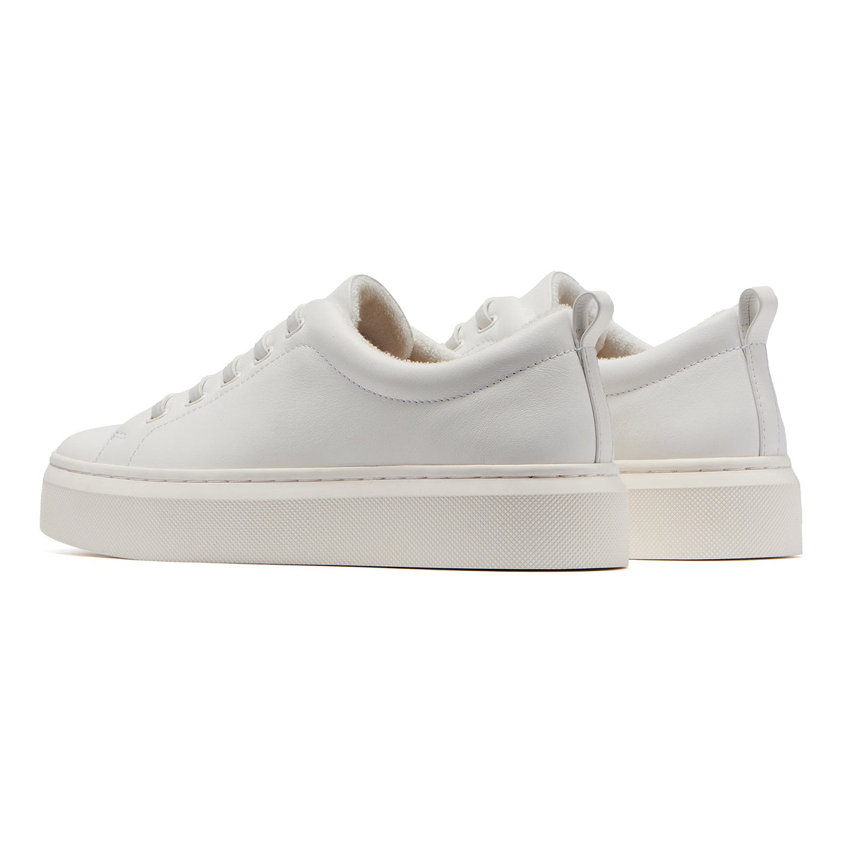 Jumpstreet Bungee Metatarsal White Leather | ABEO Footwear