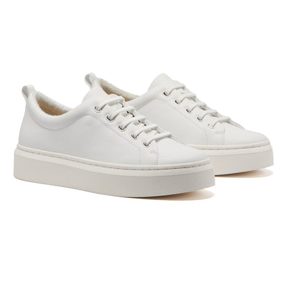 Jumpstreet Bungee Metatarsal White Leather | ABEO Footwear