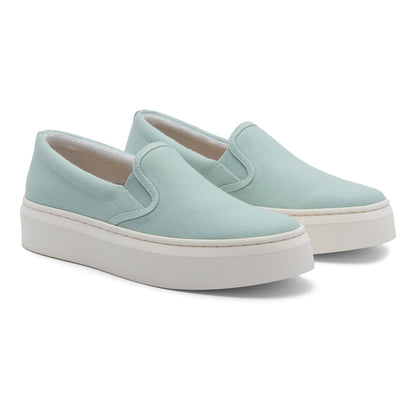 Jumpstreet Slip On Metatarsal Mint Canvas | ABEO Footwear
