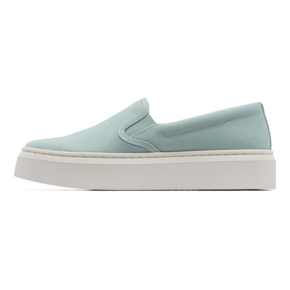 Jumpstreet Slip On Metatarsal Mint Canvas | ABEO Footwear