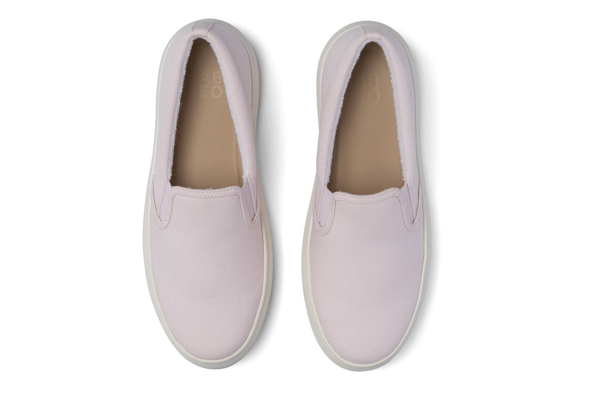 Jumpstreet Slip On Metatarsal Pink Canvas | ABEO Footwear