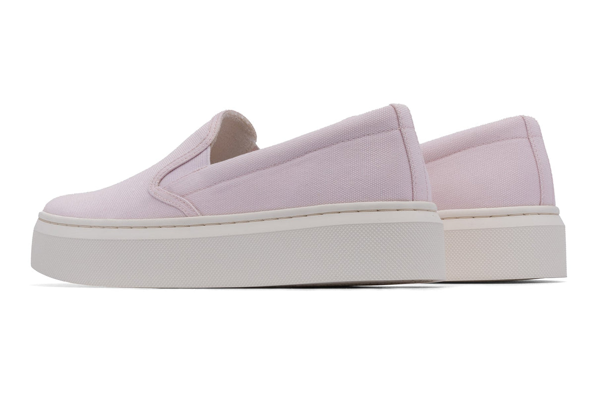 Jumpstreet Slip On Metatarsal Pink Canvas | ABEO Footwear