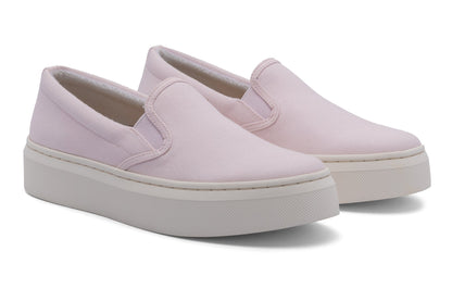 Jumpstreet Slip On Metatarsal Pink Canvas | ABEO Footwear