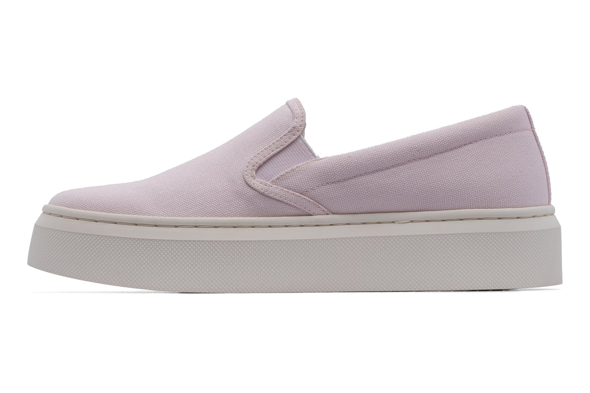 Jumpstreet Slip On Metatarsal Pink Canvas | ABEO Footwear