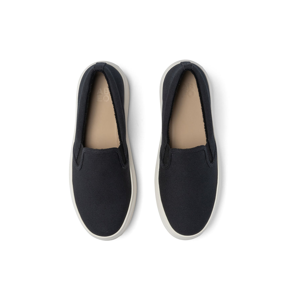 Jumpstreet Slip On Metatarsal Black Canvas | ABEO Footwear