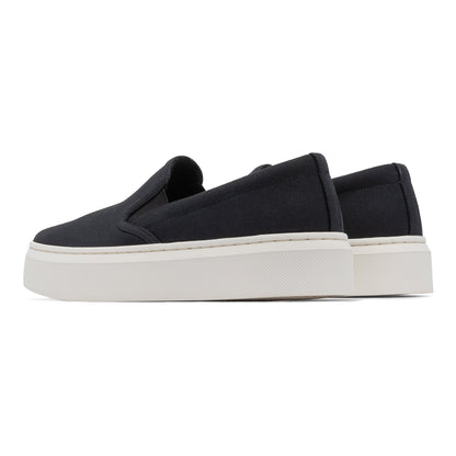 Jumpstreet Slip On Metatarsal Black Canvas | ABEO Footwear