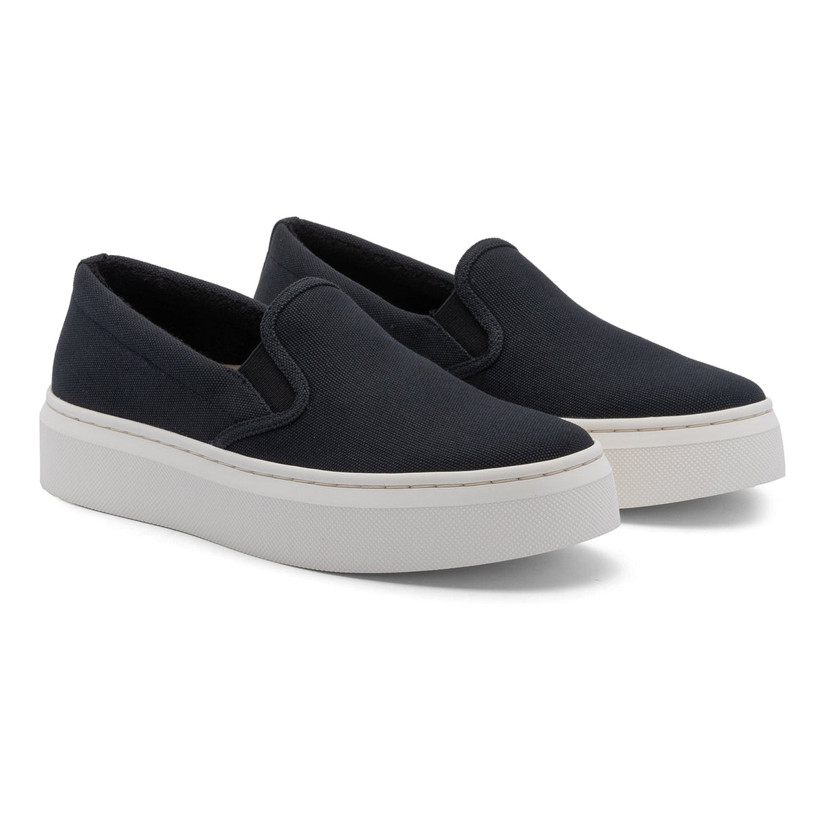 Jumpstreet Slip On Metatarsal Black Canvas | ABEO Footwear