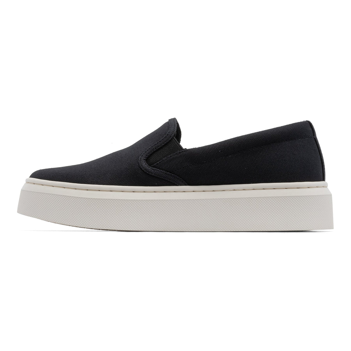 Jumpstreet Slip On Metatarsal Black Canvas | ABEO Footwear