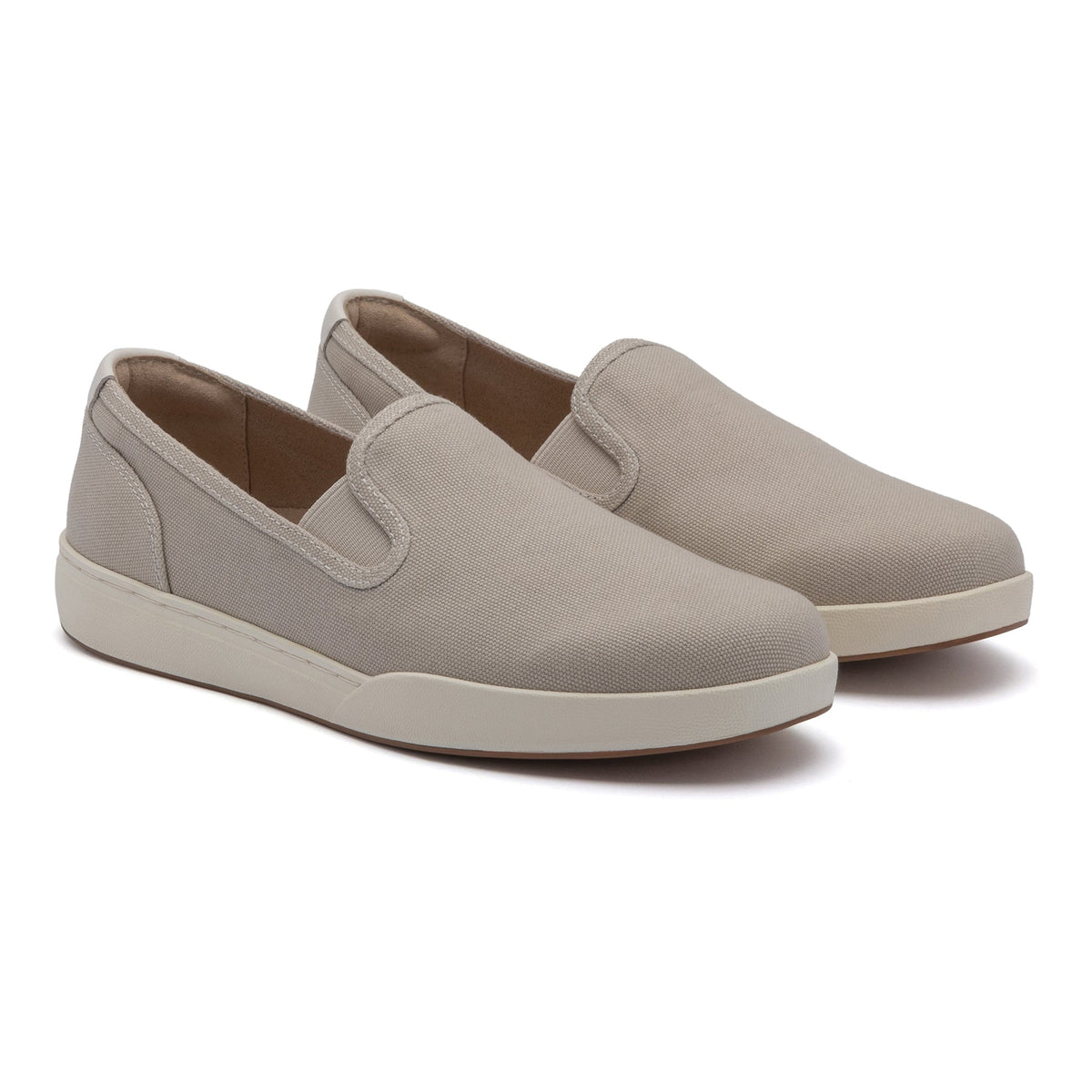 Encore Slip On Metatarsal Beige Canvas | ABEO Footwear