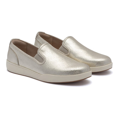 Encore Slip On Metatarsal Gold Leather | ABEO Footwear