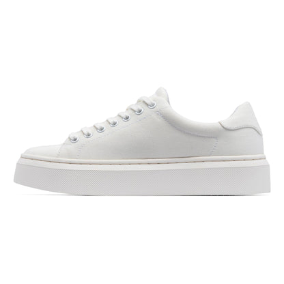 Jumpstreet Sneaker Metatarsal White Canvas | ABEO Footwear