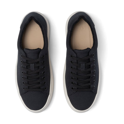 Jumpstreet Sneaker Metatarsal Black Canvas | ABEO Footwear