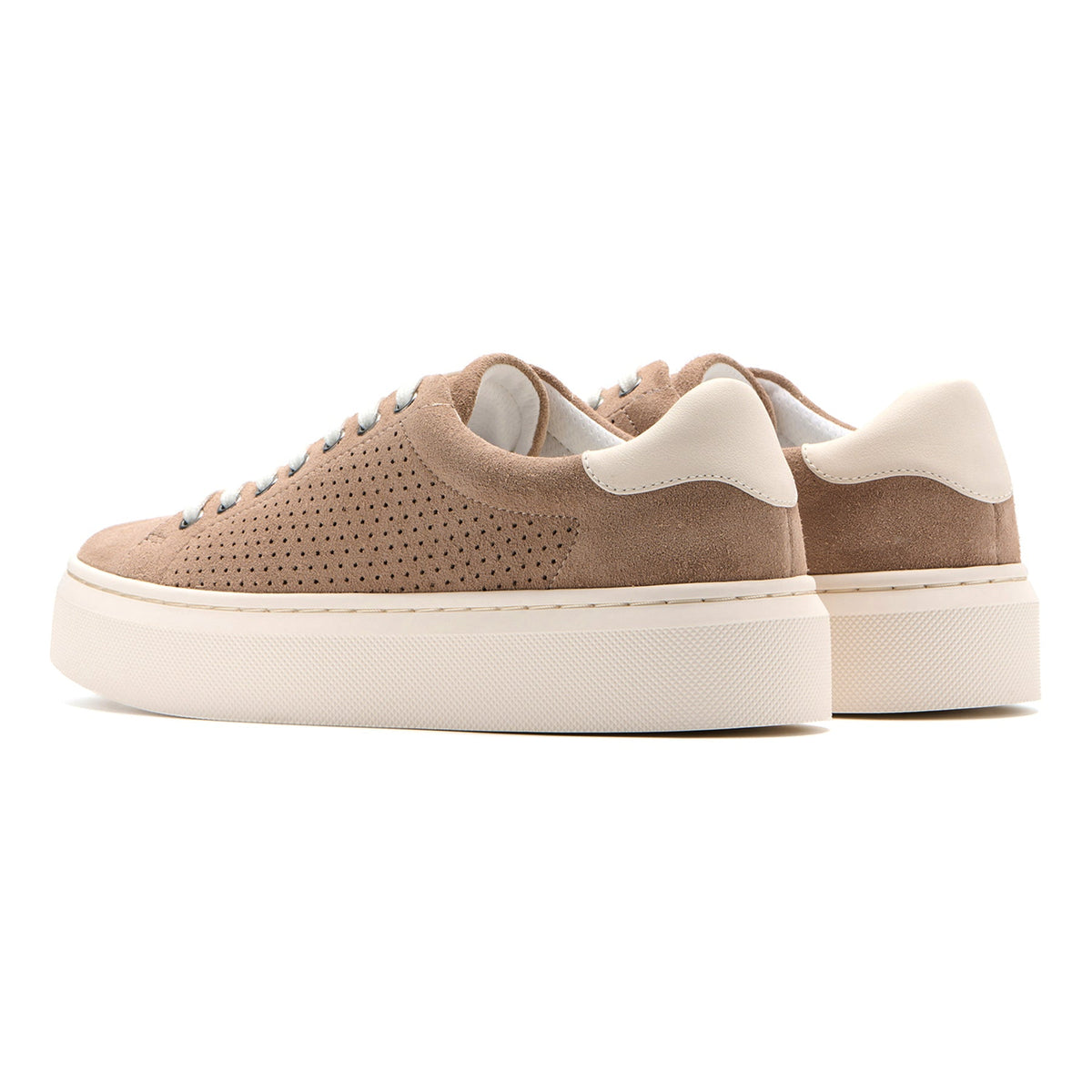 Jumpstreet Sneaker Metatarsal Taupe Perforated | ABEO Footwear