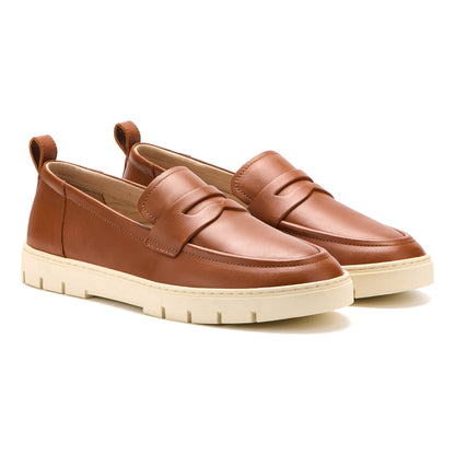 Roam Loafer Metatarsal Caramel Leather | ABEO Footwear