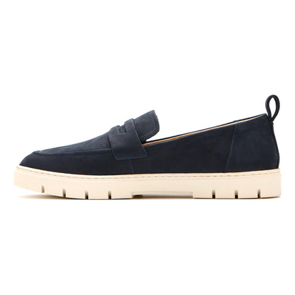 Roam Loafer Metatarsal Navy Nubuck | ABEO Footwear