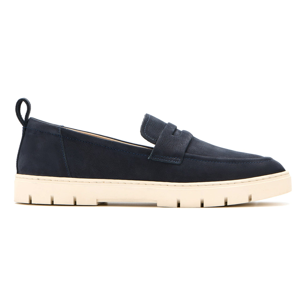 Roam Loafer Metatarsal Navy Nubuck | ABEO Footwear