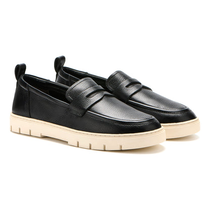 Roam Loafer Metatarsal Black Leather | ABEO Footwear