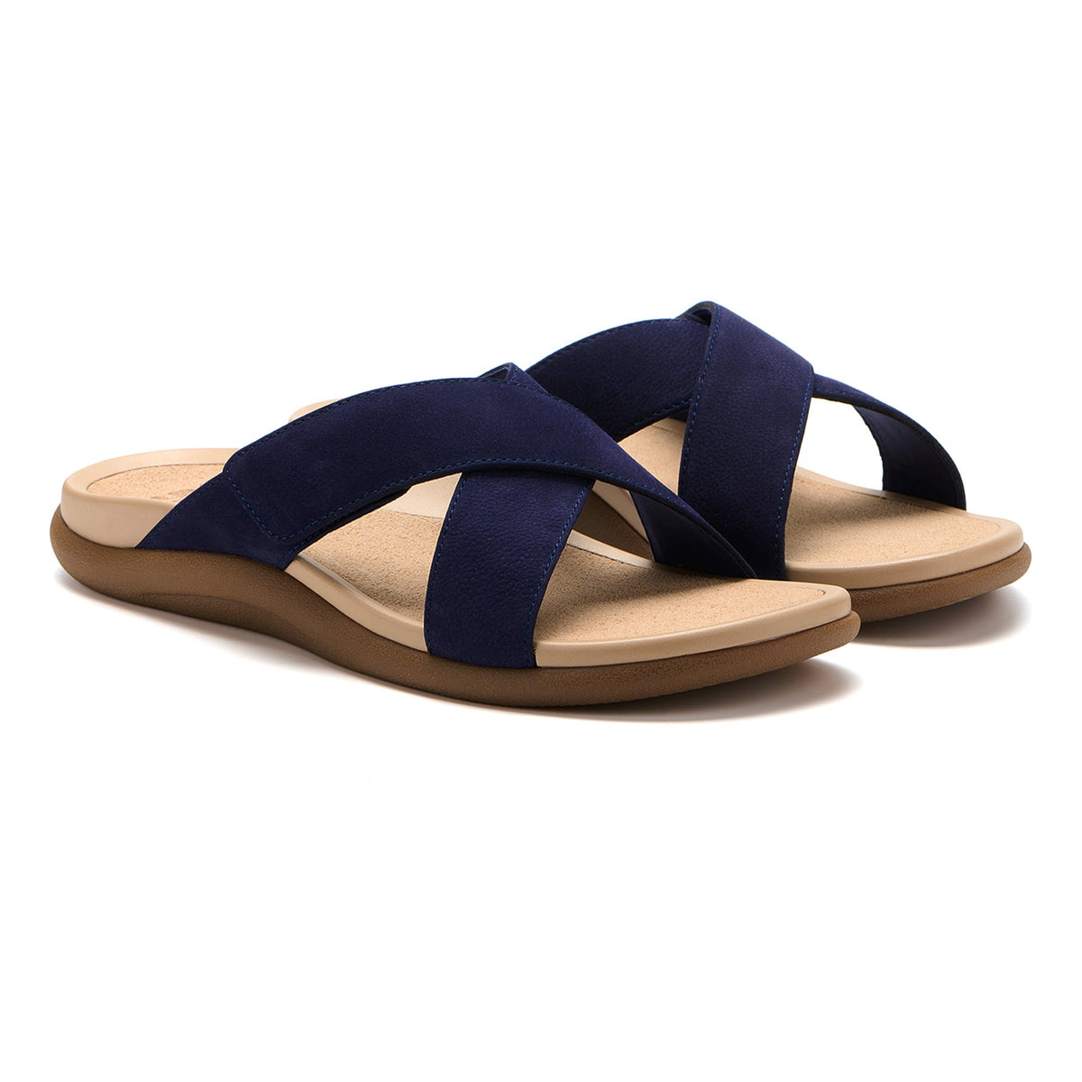 Laguna Slide Metatarsal Navy | ABEO Footwear