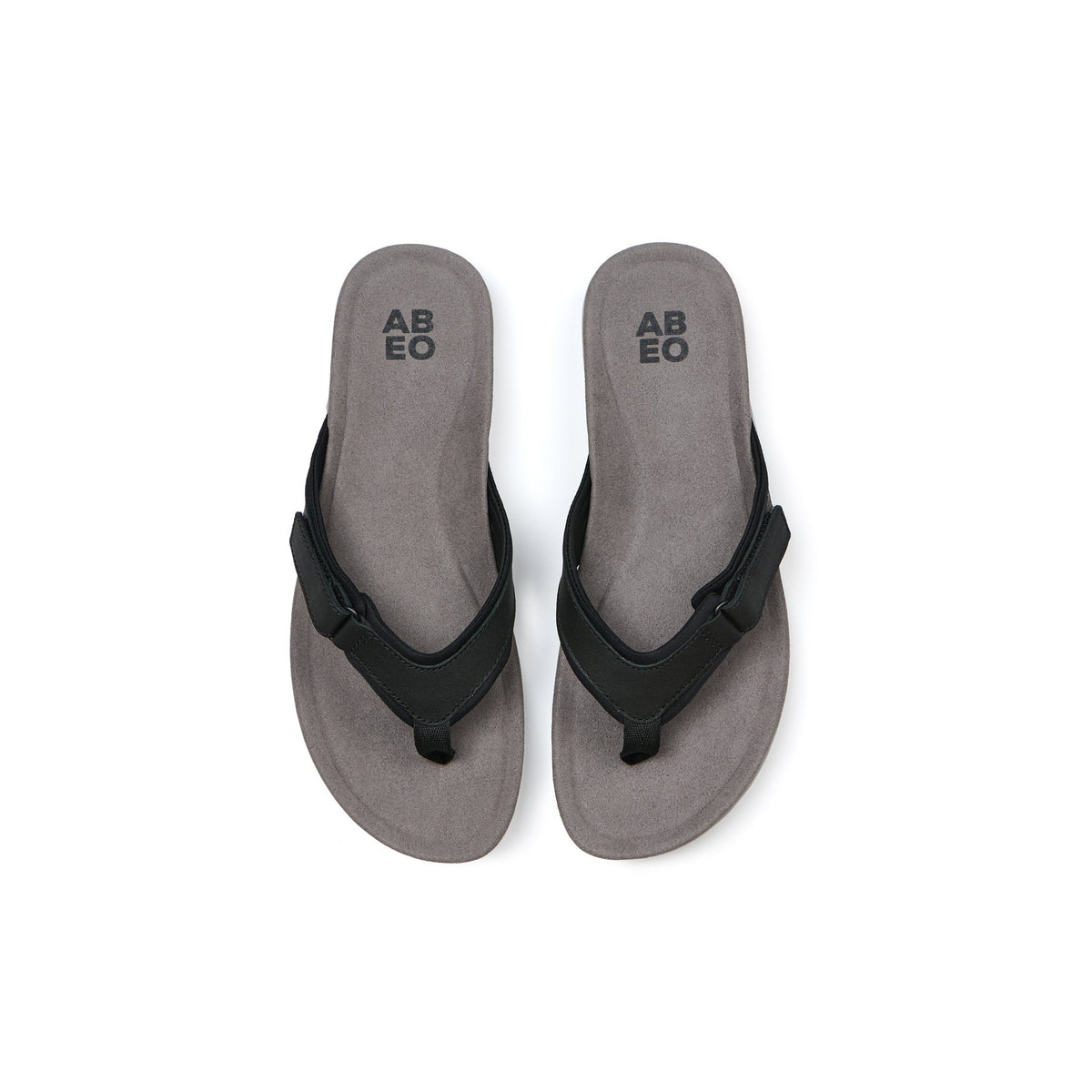 Oasis Sport Flip Flop Metatarsal Black | ABEO Footwear