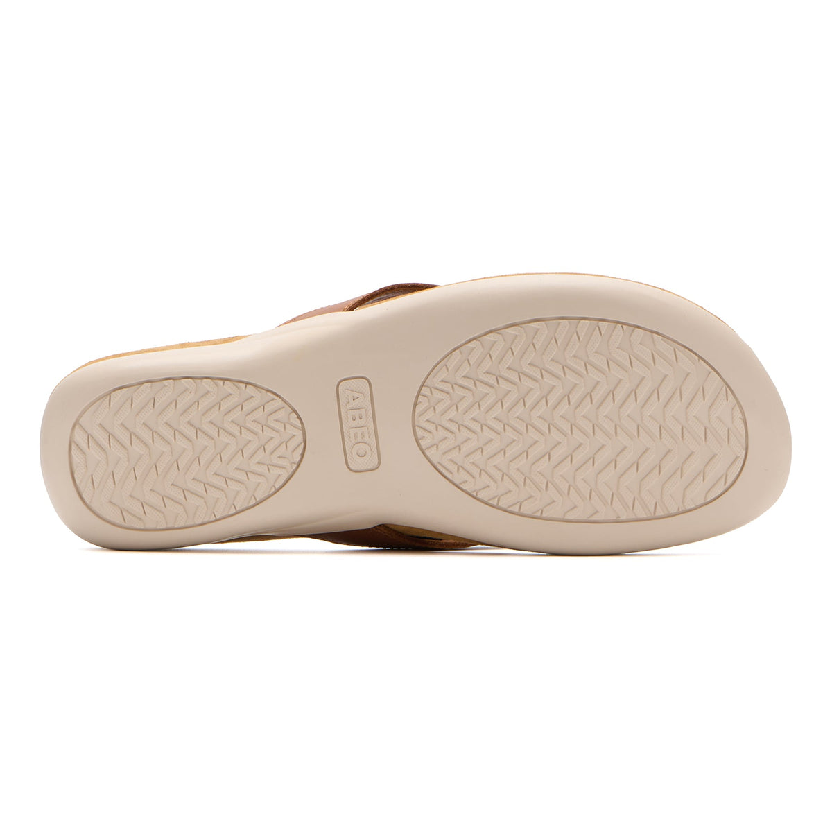 Oasis Flip Flop Metatarsal Caramel | ABEO Footwear