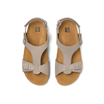 Algarve Buckle Metatarsal Taupe | ABEO Footwear