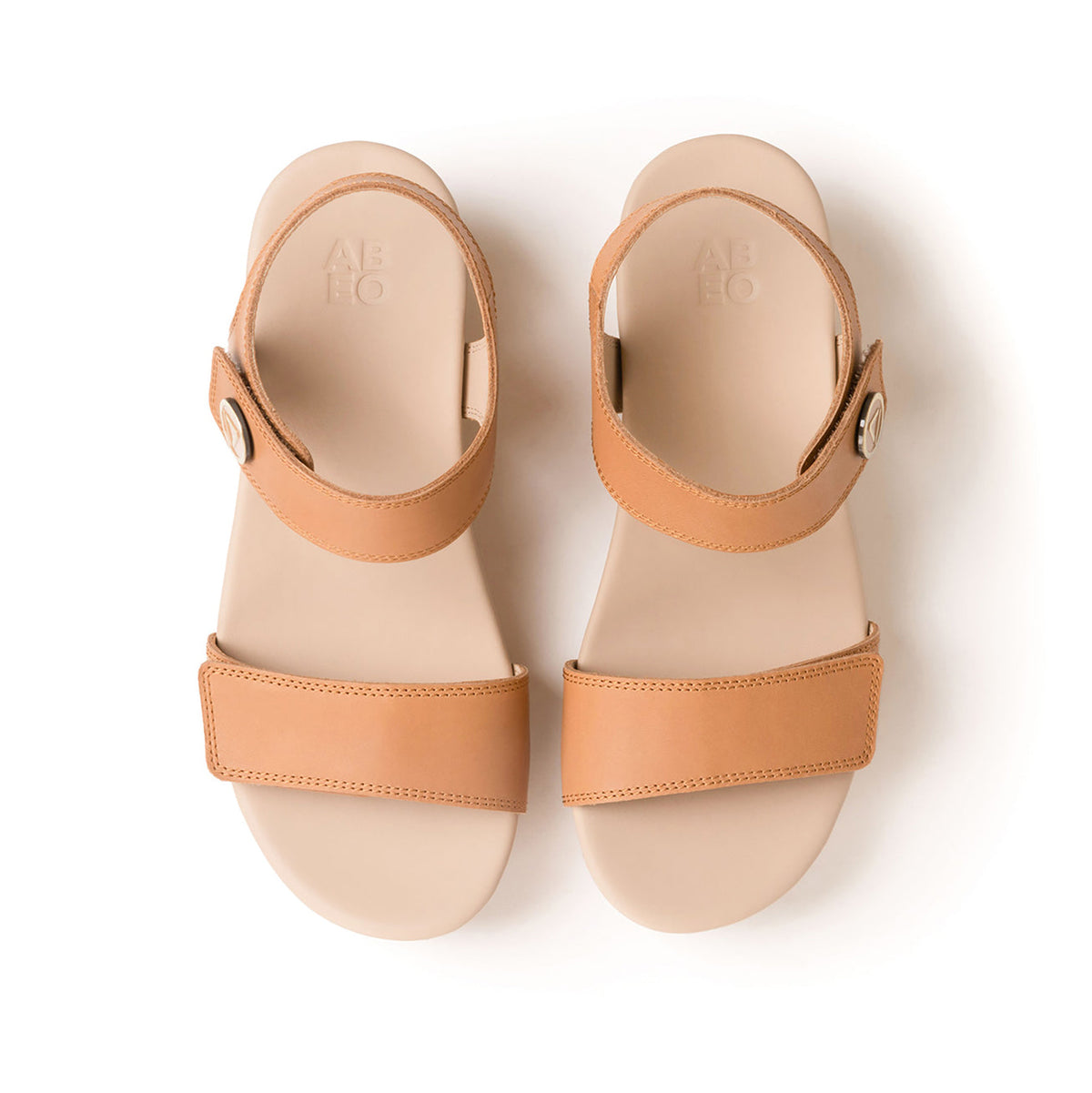 Riviera Strap Sandal Metatarsal Almond | ABEO Footwear