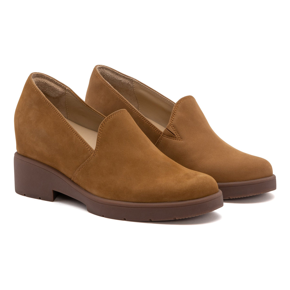 Horizon Slip On Metatarsal Tan Nubuck | ABEO Footwear