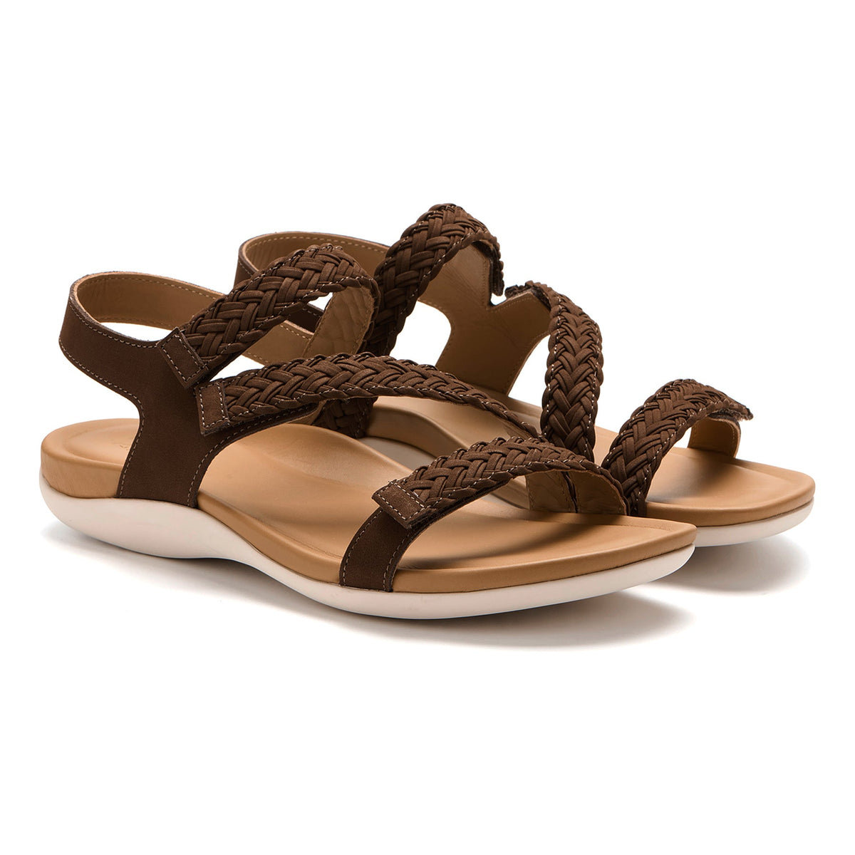 Oasis Braid Brown | ABEO Footwear