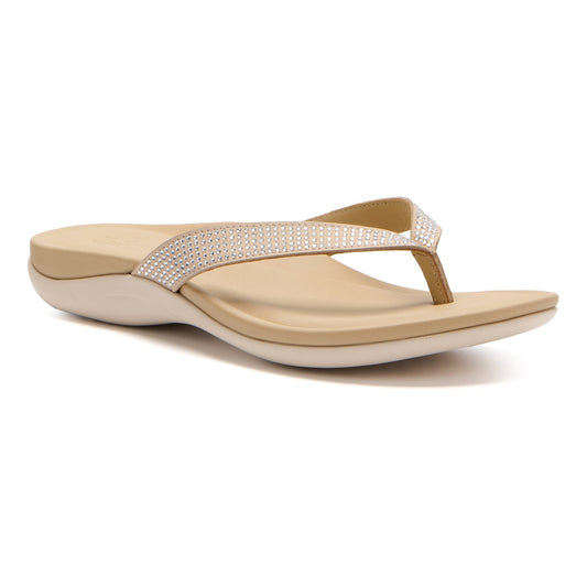 Oasis Flip Flop Sand Sparkle | ABEO Footwear