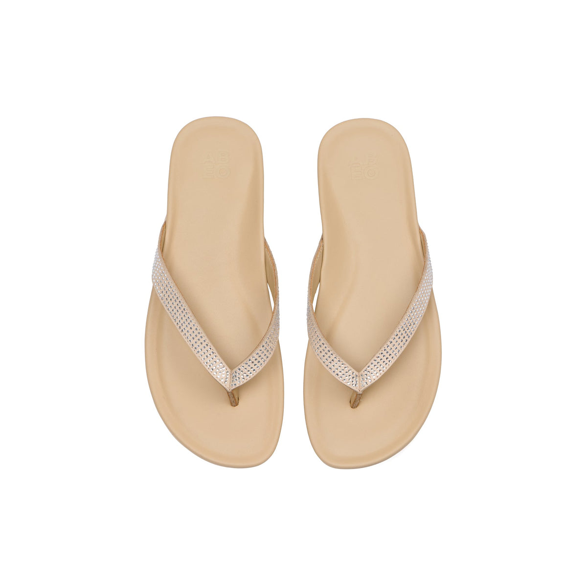 Oasis Flip Flop Sand Sparkle | ABEO Footwear
