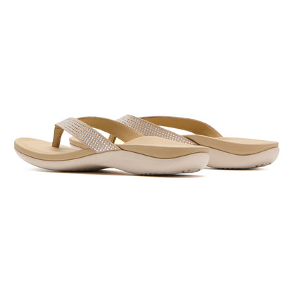 Oasis Flip Flop Sand Sparkle | ABEO Footwear