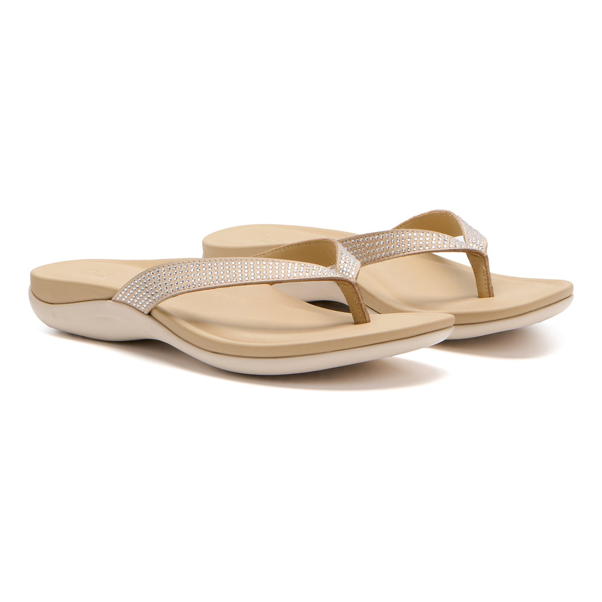 Oasis Flip Flop Sand Sparkle | ABEO Footwear